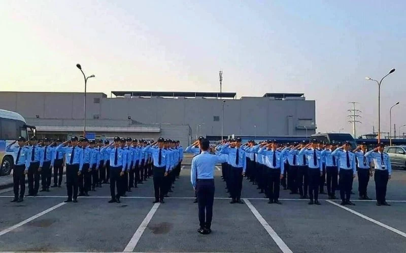 Công ty bảo vệ bảo vệ khu công nghiệp Hóc Môn Hoàn Thiên Hưng