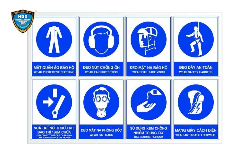 4 loại biển báo an toàn lao động cần biết theo TCVN 8092 12 biển báo an toàn trong nhà máy