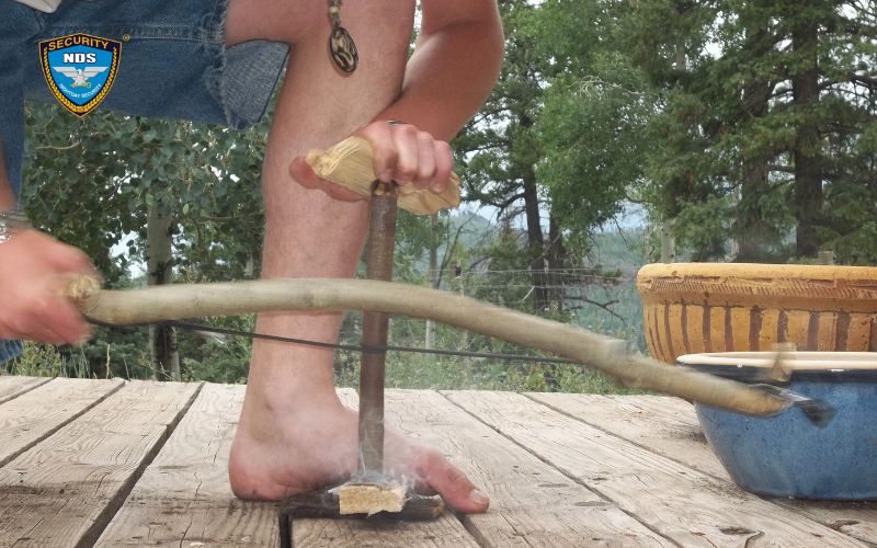 Cách tạo ra lửa bằng cây