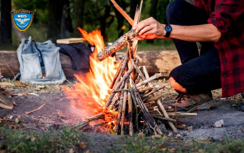 nguyên liệu để nhóm lửa