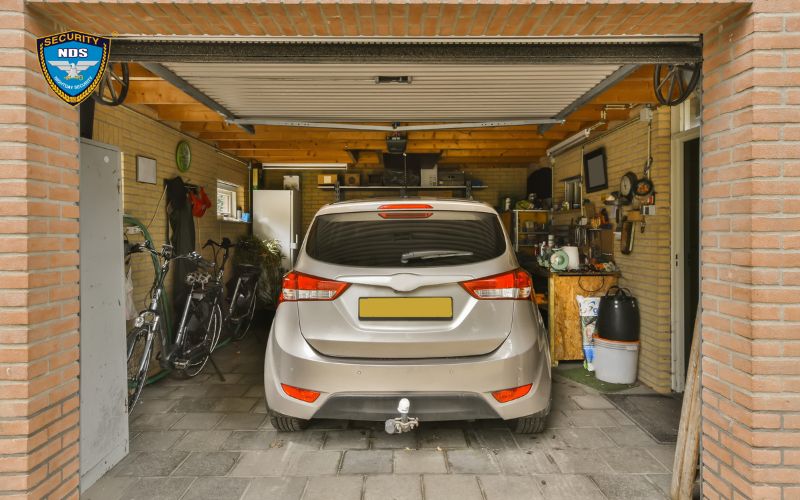 Bảo vệ thật kĩ khu vực để xe