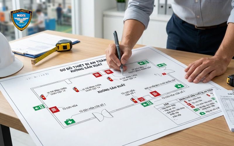 Cung cấp thông tin rõ ràng về thiết bị chữa cháy tại mọi vị trí nhà xưởng